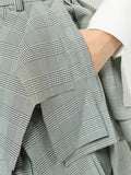 COMME DES GARÇONS houndstooth patterned shorts