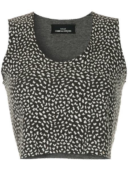 COMME DES GARÇONS sleeveless cropped top