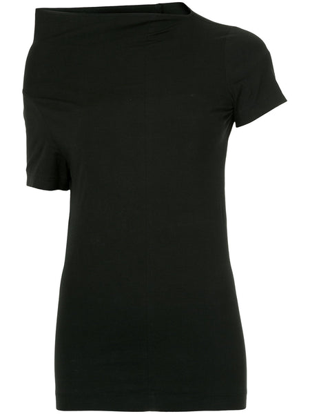 COMME DES GARÇONS asymmetric short-sleeve top