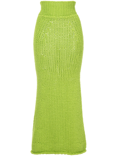COMME DES GARÇONS long knitted skirt