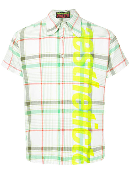 Walter Van Beirendonck Aesthetic Terrorist plaid shirt