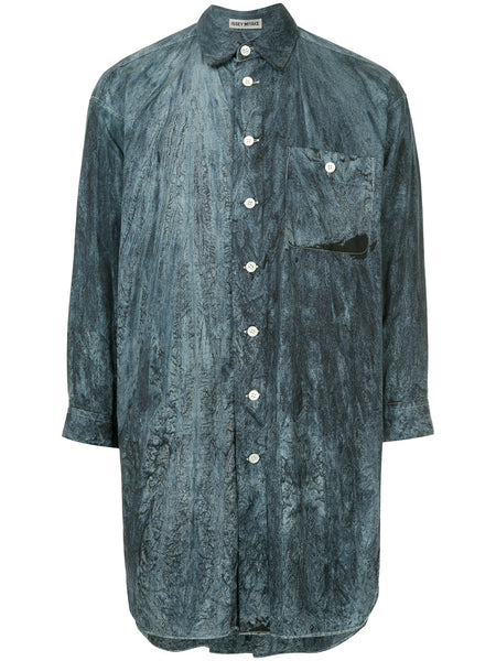 ISSEY MIYAKE tie dye long shirt