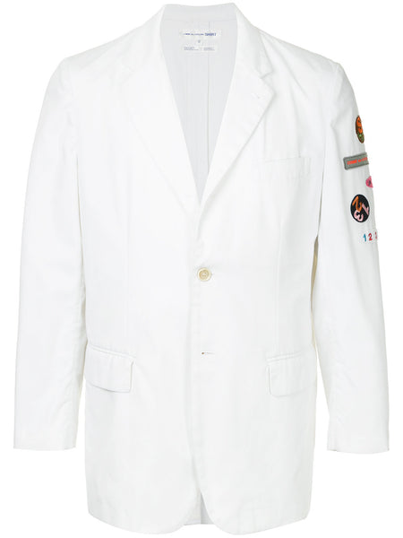 COMME DES GARÇONS SHIRT patches detail blazer