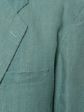 COMME DES GARÇONS Homme Plus teal oversized jacket