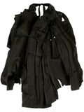 COMME DES GARÇONS abstract bundled padded vest