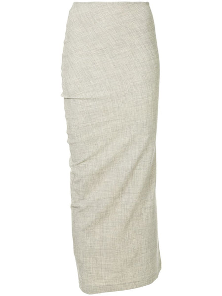 COMME DES GARÇONS stretchy long skirt