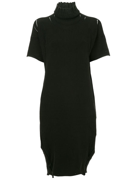 ISSEY MIYAKE turtleneck sweater dress