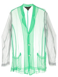 COMME DES GARÇONS sheer long-sleeved shirt
