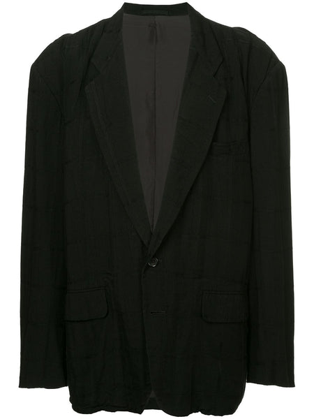 COMME DES GARÇONS Homme Plus check sample blazer
