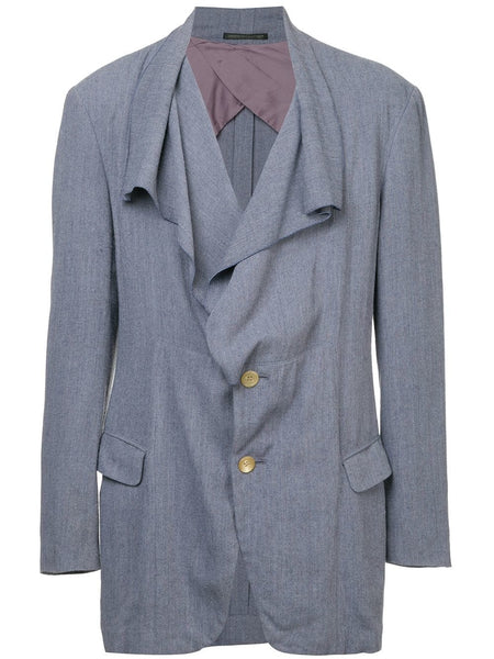 YOHJI YAMAMOTO loose flappy jacket