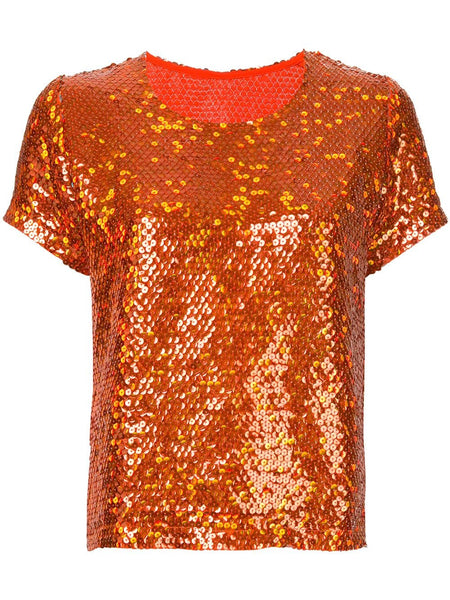 COMME DES GARÇONS sequinned top