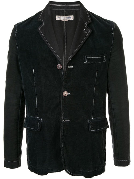 COMME DES GARÇONS SHIRT stitching details blazer