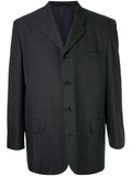 COMME DES GARÇONS notched structured blazer