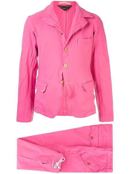 COMME DES GARÇONS two piece Poly suit