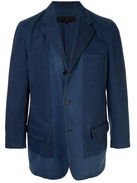 COMME DES GARÇONS tonal notched jacket