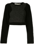 COMME DES GARÇONS cropped knitted top