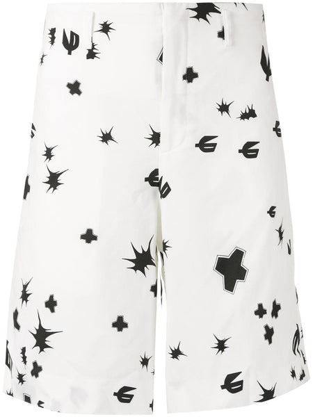 COMME DES GARÇONS printed shorts