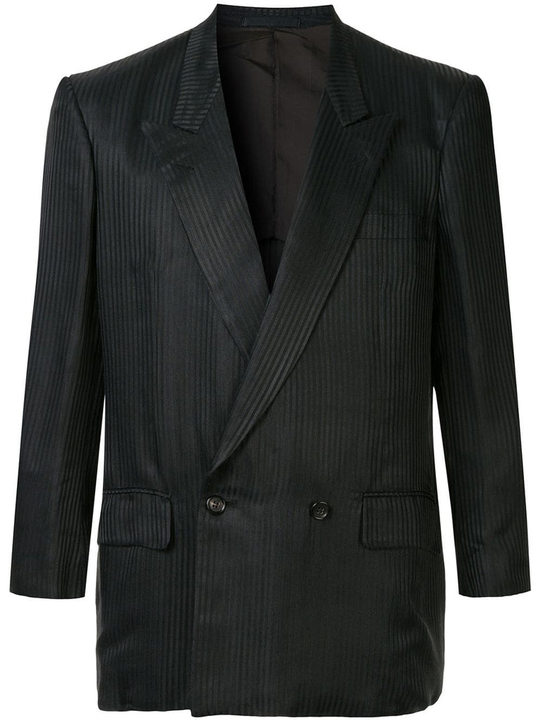 COMME DES GARÇONS pinstriped blazer