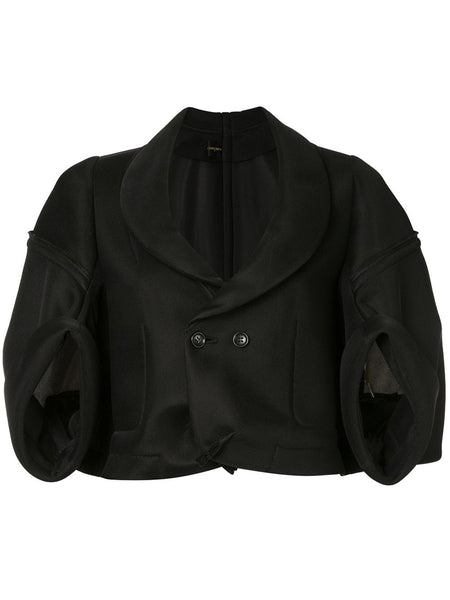 COMME DES GARÇONS Scuba cropped jacket