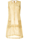COMME DES GARÇONS layered slim-fit dress