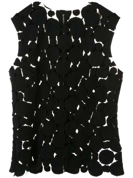 COMME DES GARÇONS mesh top