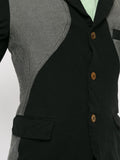 COMME DES GARÇONS boiled poly patchwork suit