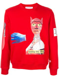 WALTER VAN BEIRENDONCK Loving the Alien sweatshirt