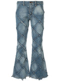 JUNYA WATANABE COMME DES GARÇONS cross pattern jeans
