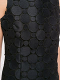 COMME DES GARÇONS embroidered circles dress