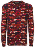COMME DES GARÇONS intarsia knit jumper