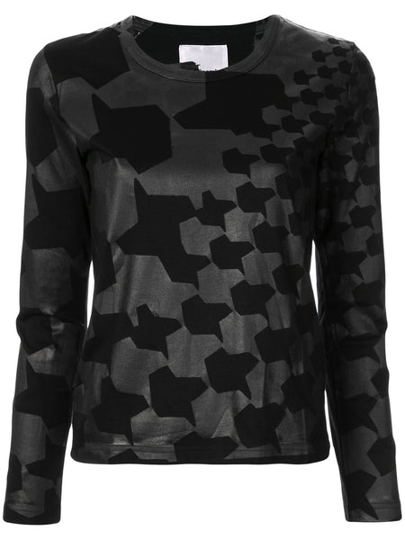 COMME DES GARÇONS Soccer Ball long-sleeved T-shirt