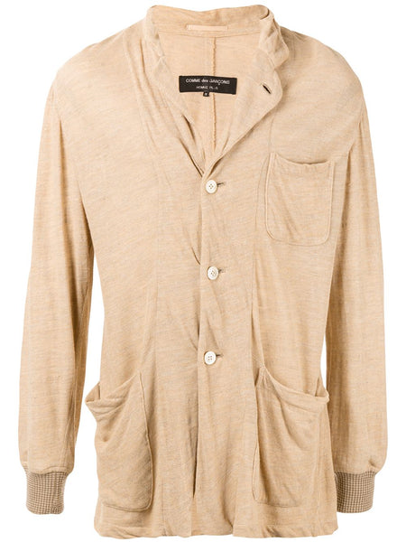 COMME DES GARÇONS relaxed fit buttoned blazer
