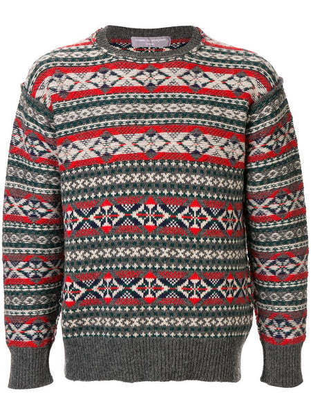 COMME DES GARÇONS Fair Isle jumper