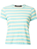 JUNYA WATANABE COMME DES GARÇONS textured striped T-shirt