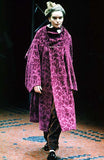 COMME des GARÇONS <br> Flocked Wide Leg Pants