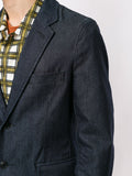 COMME DES GARÇONS exposed lining denim jacket