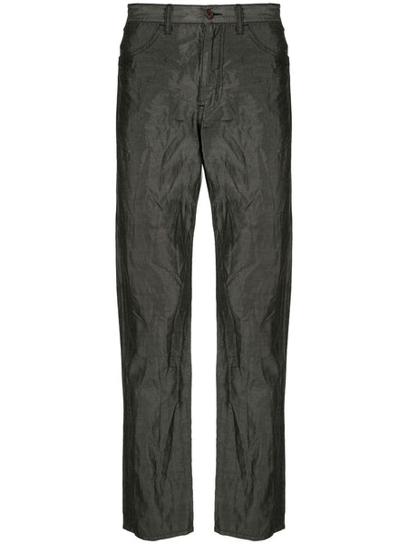 COMME DES GARÇONS slim-fit sheen trousers