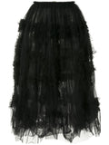 COMME DES GARÇONS tulle ruffle skirt