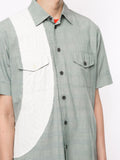 ISSEY MIYAKE No. 10 patchwork shirt