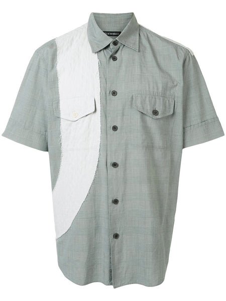 ISSEY MIYAKE No. 10 patchwork shirt