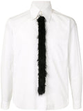 COMME DES GARÇONS fur tie shirt