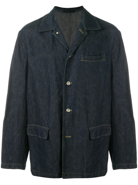 Yohji Yamamoto buttoned denim jacket