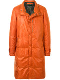 Issey Miyake knee-length puffer coat