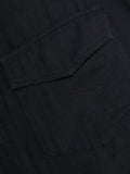 Yohji Yamamoto elongated semi-sheer shirt