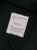 Yohji Yamamoto distressed slim-fit jacket