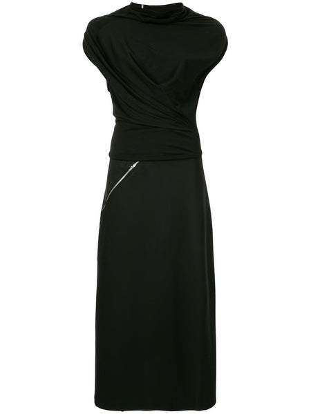 COMME DES GARÇONS zipped blouse & skirt set