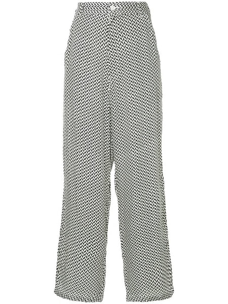 COMME DES GARÇONS inverted zig-zag trousers