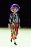 COMME DES GARÇONS twisted stripe mini dress