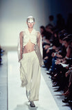 COMME des GARÇONS white wide leg trousers