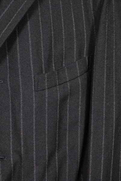 Black Comme des Garçons Black Deconstructed Collar Blazer